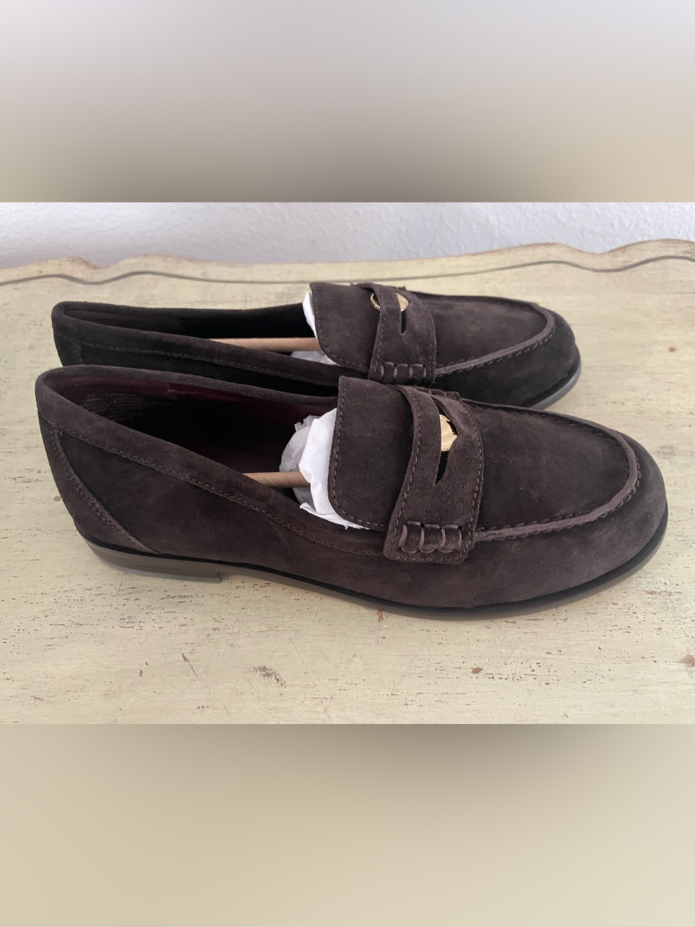 Madewell The Grayson Penny Loafer in Dark Carob Size 8 M NWOB $178 NX648 - Picture 9 of 11